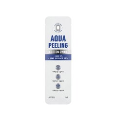 Ватная палочка для пилинга APIEU AQUA PEELING с 5% АНА-кислотами 3 мл A'pieu