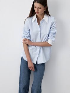 Рубашка с контрастным воротником и манжетами Charuel