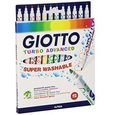 Фломастеры &quot;Turbo Advansed&quot;, 12 цветов Giotto