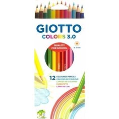 Карандаши цветные &quot;Giotto colors&quot;, 12 цветов