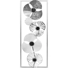 Панно декоративное настенное Atmosphera Цветы 25x3x61 см