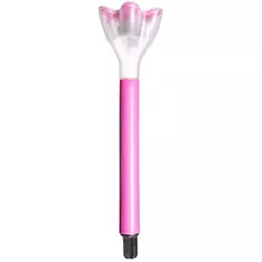 Светильник в грунт Uniel Pink Crocus на солнечных батареях 30.5 см цвет розовый 1 режим нейтральный белый свет