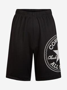 Шорты для мальчиков Converse Chuck Patch Mesh, Черный