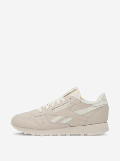 Кроссовки женские Reebok Classic Leather, Бежевый