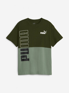 Футболка для мальчиков PUMA Power Colorblock, Черный