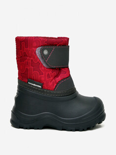 Сапоги утепленные для девочек Nordman Joy, Красный