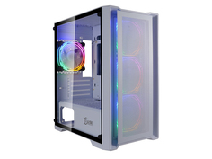 Корпус Powercase Alisio Micro X4W mATX без БП White CAMIW-L4