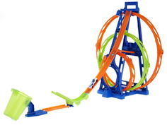 Автотрек Hot Wheels Triple Loop Kit HMX37