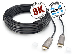 HDMI кабели In-Akustik Profi HDMI 2.1 Optical Fiber Cable 8K 48Gbps 20m, 009245020