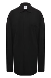 Хлопковая рубашка VETEMENTS