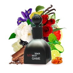 Женская парфюмерия PARLI Туалетная вода женская My best game Black 50
