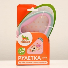 Поводок ПИЖОН Рулетка "Пижон" с прорезиненной ручкой