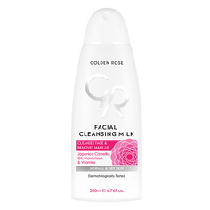 Молочко для снятия макияжа GOLDEN ROSE Молочко очищающее для лица FACIAL CLEANSING MILK 200.0