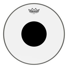 CS-0314-10- CONTROLLED SOUND 14&#039; CLEAR BLACK DOT прозрачный пластик с черным центром РЭМО