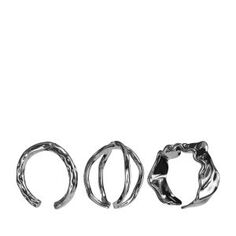 женские кольца (набор 3 шт.) EKONIKA