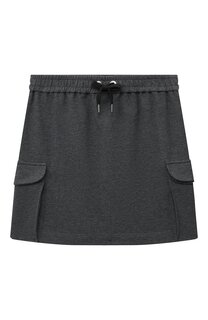 Хлопковая юбка Brunello Cucinelli