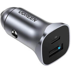 Автомобильное зарядное устройство Ugreen USB A - USB Type-C CD130 (40858)