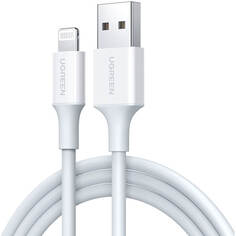 Кабель Ugreen 80313 USB A-Lightning 0.5 м, белый