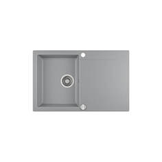 Мойка для кухни Teka Clivo 45 B-TQ 1B 1D Alugraumetallic