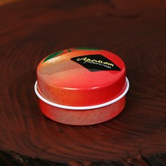 Новогодняя свеча в железной банке Зимнее волшебство