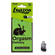 Ароматизатор в авто orgasm, аромат: мужской парфюм Luazon