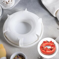 Форма силиконовая для муссовых десертов и выпечки доляна