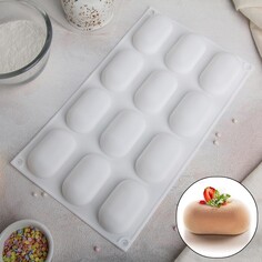 Форма силиконовая для муссовых десертов и выпечки доляна