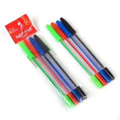 Набор ручек шариковых, 4 цвета Calligrata