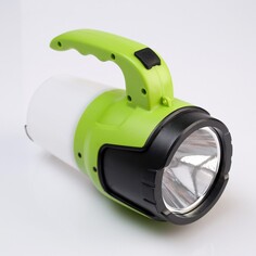 Фонарь прожекторный аккумуляторный, 5 вт, 2 led, 3 режима, usb, 18 х 15 х 9 см NO Brand