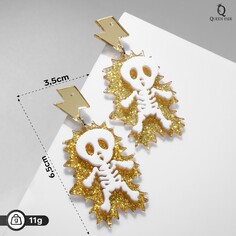 Серьги акрил Queen Fair