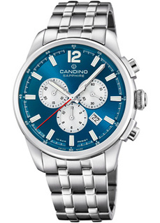 Швейцарские наручные мужские часы Candino C4744.5. Коллекция Chronograph