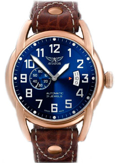 Швейцарские наручные мужские часы Aviator V.3.18.2.191.4. Коллекция Bristol Scout