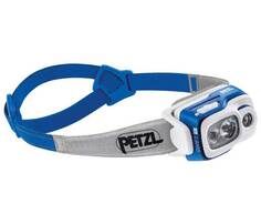 Фонарь светодиодный налобный Petzl Swift RL синий, 900 лм, аккумулятор