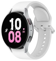 Смарт-часы Samsung Galaxy Watch 5 44мм серебристый/белый (SM-R910NZSAMEA)
