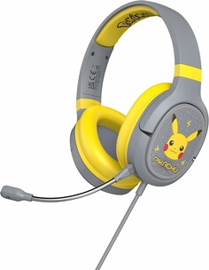 Наушники OTL Technologies PRO G1 Pokemon Pikachu Grey-Yellow PK0862
