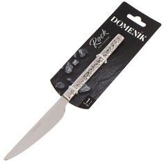 Нож нерж сталь, столовый, Rock, Domenik, DMC023