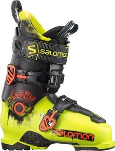 Ботинки горнолыжные Salomon 18-19 Ghost 130 Acid Green/Black