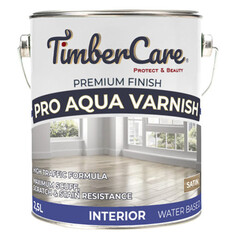 Лаки паркетные и грунты под них лак в/д паркетный TimberCare Pro Aqua Varnish 2,5л полуматовый, арт.350074
