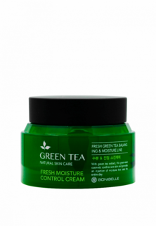 Крем для лица Enough ENOUGH Bonibelle Green Tea Fresh Moisture Control Cream Балансирующий с зеленым чаем, 80 мл