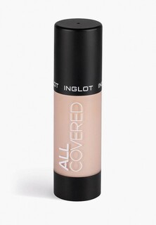 Тональная основа Inglot увлажняющая и смягчающая, с естественным финишем