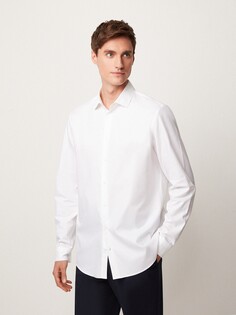 Сорочка мужская белого оттенка (54) 20 Line