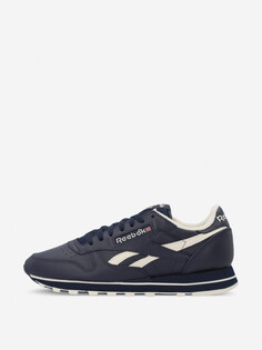 Кроссовки мужские Reebok Classic Leather, Синий