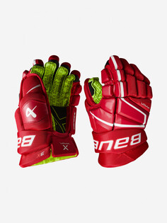 Перчатки хоккейные детские Bauer Vapor 3X, Красный