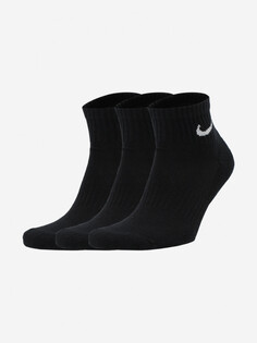 Носки Nike Everyday Cushion, 3 пары, Черный