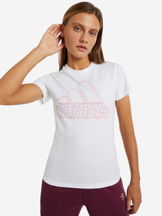 Футболка женская adidas, Белый