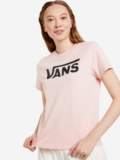 Футболка женская Vans Flying V Crew, Розовый