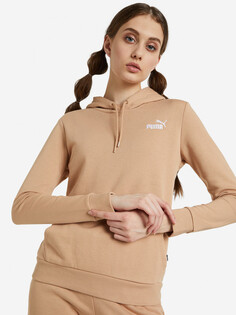 Худи женская PUMA ESS+ Embroidery, Бежевый