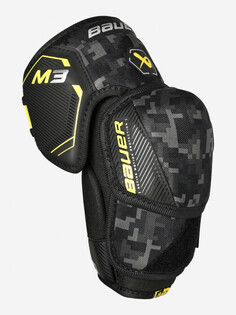 Налокотники хоккейные детские Bauer Supreme M3 JR, Черный