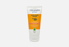 Солнцезащитный антивозрастной крем для лица SPF50+ Celenes
