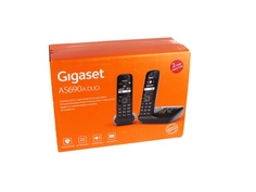 Радиотелефон Gigaset AS690A Duo RUS Black